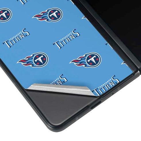 NFL Tennessee Titans Blitz Series Galaxy Z Fold3 5G Skin
